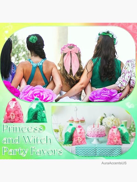 48 Piece Hair Accessories Set Satin Scrunchies Bows Claw Clips